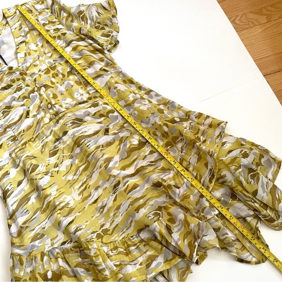 ALLSAINTS Frankie Oniyuri Dress Yellow NWT - Picture 11 of 11